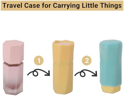 TRANOMOS Silicone Bottle Covers Travel Essentials for Women Men, Beach Vacation Essentials, Travel Size Toiletries Accessories, Cruise Ship Essentials 2026, Must Haves, Leak Proofing - Image 6