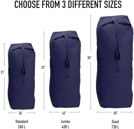 Rothco Top Load Canvas Duffle Bag