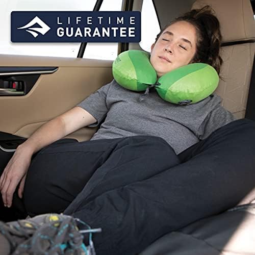 Sea to Summit Aeros Premium Traveller Inflatable Neck Pillow, Navy Blue - Image 7