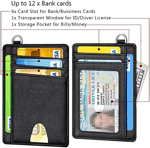 FurArt Slim Minimalist Wallet RFID Credit Card Holder for Men - Image 6