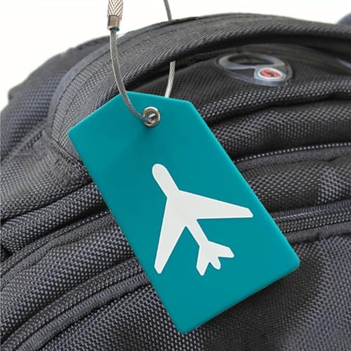 5Pack Silicone Luggage Tag with Name ID Card Perfect to Quickly Spot Luggage Suitcase by Ovener - Image 6