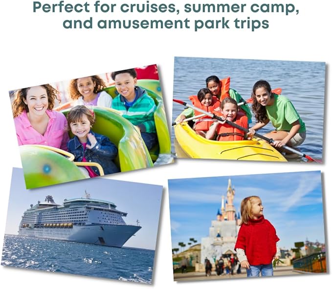 Packing Cubes for Kids & Baby Days of the Week 7 Set Daily Outfit Suitcase Organizers for Boys and Girls Summer Camp, Cruise, and Family Vacation (Large)