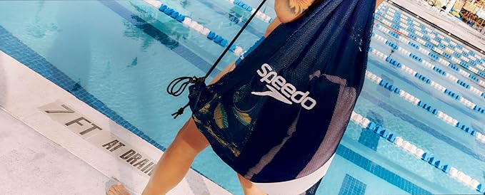 Speedo Drawstring Ventilator Mesh Equipment Bag