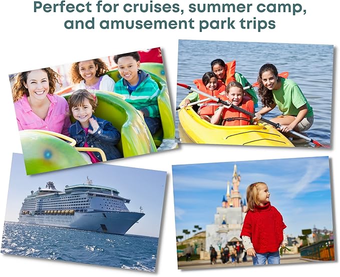 Packing Cubes for Kids & Baby Days of the Week 7 Set Daily Outfit Suitcase Organizers for Boys and Girls Summer Camp, Cruise, and Family Vacation (Small)