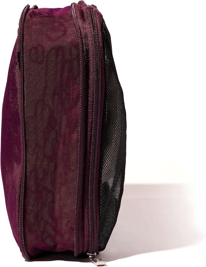 Baggallini Compression Cube 3-piece set - Lightweight Compression Packing Cubes for Travel