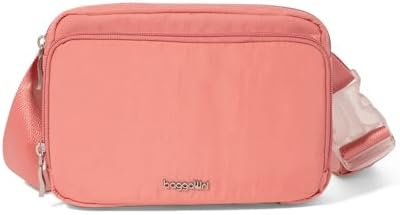 Baggallini Modern Belt Bag 5x8 Travel Fanny Pack Sling Bag Waistpack w/RFID Card Holder Water-resistant Crossbody Bag - Image 2