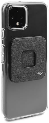 Peak Design Mobile Universal Adapter, Charcoal, SlimLink Technology, Adhesive Mount for 3rd Party Phone Cases, MagSafe Compatible, Weatherproof Nylon Canvas, Works Mobile Accessories - Image 2