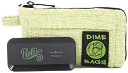 Dime Bags All-in-One Padded Pouch with Accessory Tray & Smell/Spill Proof Pocket, Protective Case for Glass Storage & Travel by DIMEBAGS