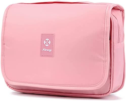 Narwey Small Hanging Travel Toiletry Bag for Women, Travel Bag for Toiletries, Makeup Bag Organizer Make Up Bags Cosmetic Bags for Girls by Narwey