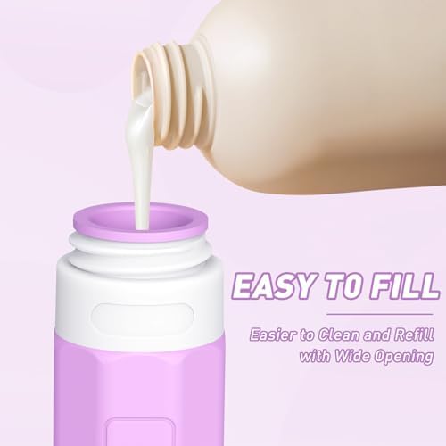 Redfly Travel Bottles for Toiletries 3oz, Silicone Travel Size Containers - Image 2