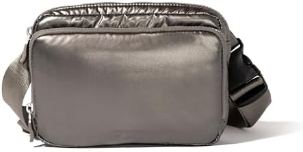 Baggallini Modern Belt Bag 5x8 Travel Fanny Pack Sling Bag Waistpack w/RFID Card Holder Water-resistant Crossbody Bag by baggallini