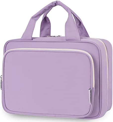 Narwey Travel Toiletry Bag for Women, Large Hanging Makeup Organizer Bag by Narwey