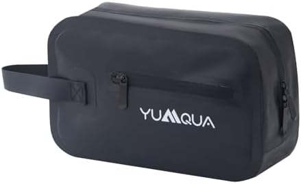 YUMQUA Mens Waterproof Toiletry Bag Dopp Kit for Travel Sport Gym Bathroom by YUMQUA
