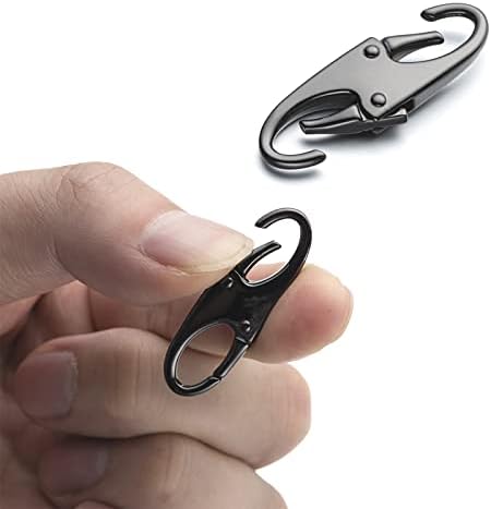 Zpsolution Zipper Clips Anti Theft - Double Opening Small Carabiner Clips - Image 2