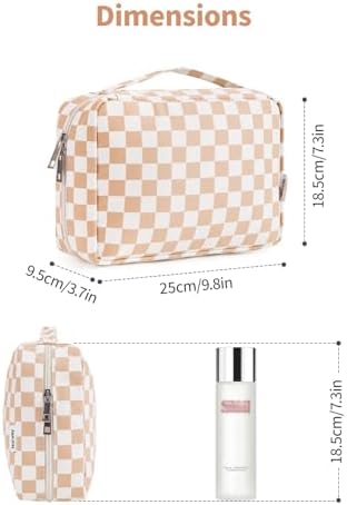 Narwey Hanging Travel Toiletry Bag for Women, Travel Makeup Organizer Bag - Image 5