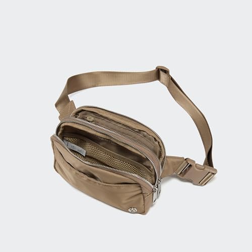Pander Nylon Fanny Pack Belt Bag for Women with 5 Zipper Pockets - Image 5