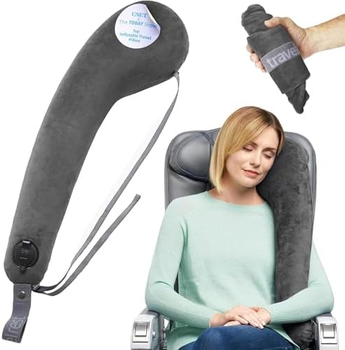TRAVELREST All-in-One Travel Neck Support & Body Pillow - Grey by TRAVELREST