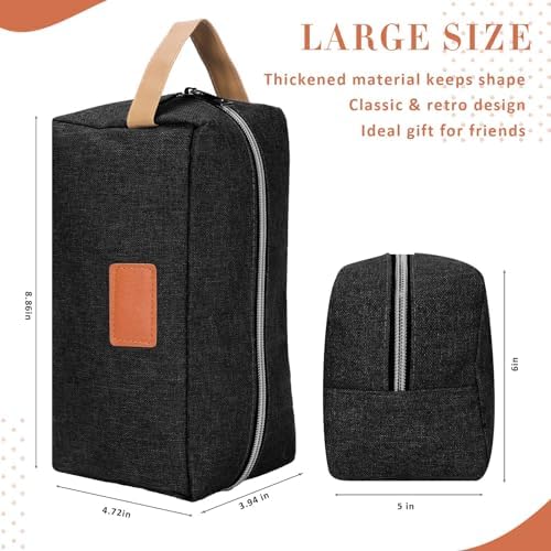 Paterr 8 Pcs Bulk Groomsmen Gift Bags, Black - Image 2