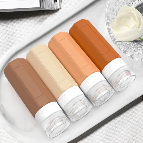 Redfly Travel Bottles for Toiletries 3oz, Silicone Travel Size Containers - Image 6