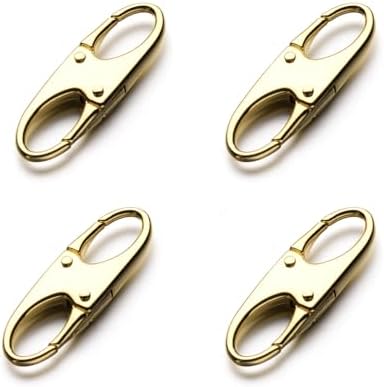Zpsolution Zipper Clips Anti Theft - Double Opening Small Carabiner Clips by Zpsolution