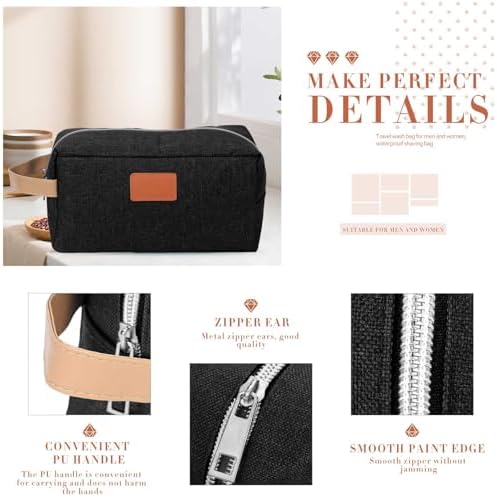 Paterr 8 Pcs Bulk Groomsmen Gift Bags, Black - Image 3