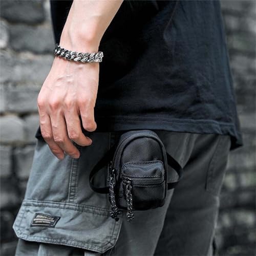 Mini Backpack Case for AirPods 4 2024 AirPods Pro 3,Purse Coin Wallet Keychain Pouch with Detachable Adjustable Long Lanyard & Lock, Multi-Functional Cable Organizer Travel Pouch for Women - Image 4