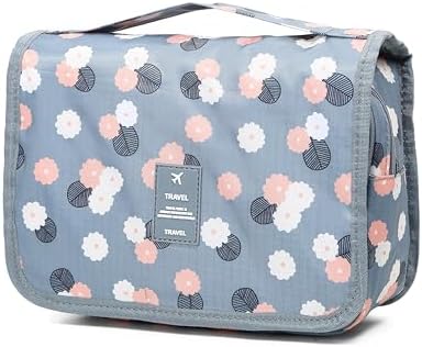 Sechunk Waterproof Travel Toiletry Bags Hanging Multi-function Cosmetic Bag Makeup Bag for Women by Sechunk