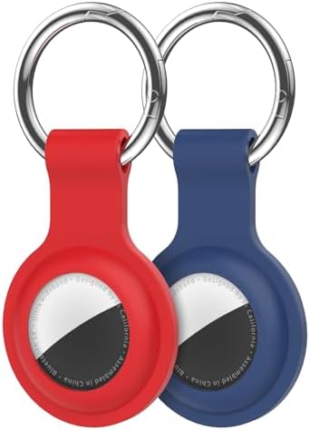 Compatible for AirTag Holder Keychain for Apple Air Tag 1st&2nd Generation by HATALKIN