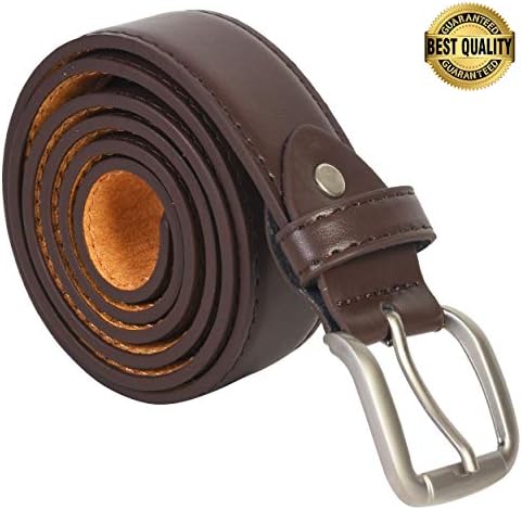 LB LEATHERBOSS Men's Brown Leather Money Belt Sizes 32 Through 56 - Image 3