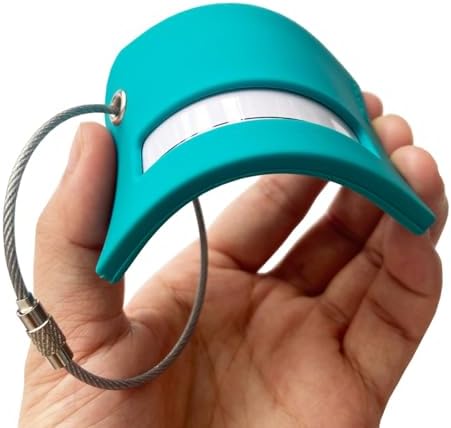 5Pack Silicone Luggage Tag with Name ID Card Perfect to Quickly Spot Luggage Suitcase by Ovener - Image 4