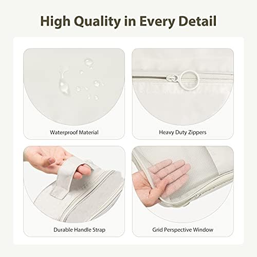 Shoe Bags for Travel,Shoe Bag Holds 3 Pair of Shoes,Shoe Storage Pouch for Travel and Daily Use,Shoe Organizer Travel Essentials for Packing in Suitcase,Waterproof - Image 5