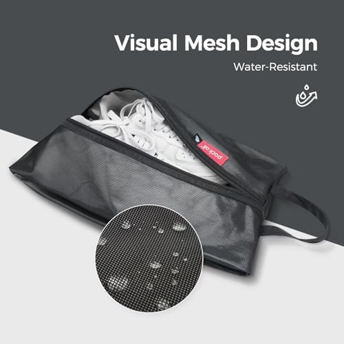 pack all Shoe Bag for Travel, Dual Pocket Shoe Pouch for Sports - Image 4