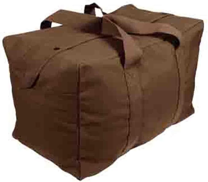 Rothco Canvas Parachute Cargo Bag – Extra Large Travel Duffle Bag with 75L Capacity