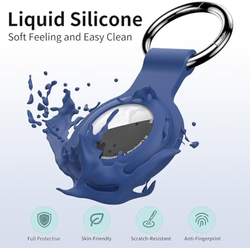 Compatible for AirTag Holder Keychain for Apple Air Tag 1st&2nd Generation - Image 3