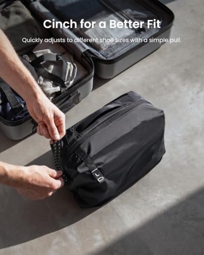 tomtoc Shoe Bag for Travel Packing, Fits Up to US Men’s 13.5/Women’s 15 - Image 4