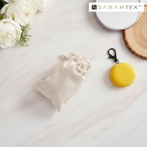 4" x 6" Premium 100% Cotton Drawstring Pouches, 24 Pack, 140 GSM Reusable Gift Sacks for Jewelry, Soap, Candles, Wedding & Party Favors, Small Storage Organizers, Eco-Friendly Packaging - Image 3