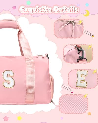 Gifts for Daughter-Girl Gym Bag Soccer Bags with Shoe Compartment - Image 4