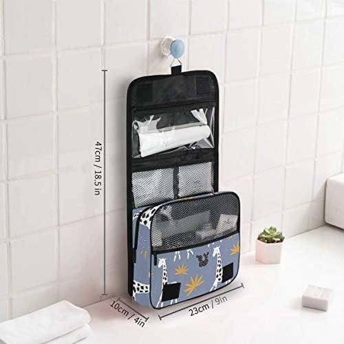 senya Hanging Travel Toiletry Bag Kit Makeup Case Cosmetics Organizer for Men Women - Image 6