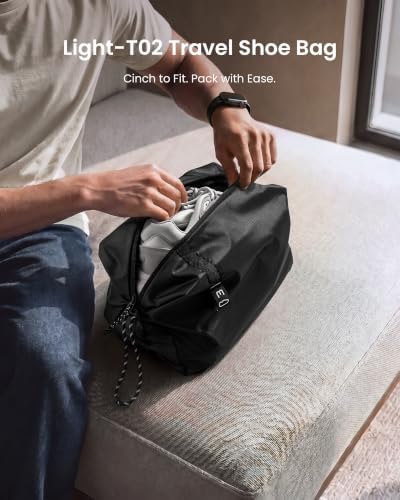 tomtoc Shoe Bag for Travel Packing, Fits Up to US Men’s 13.5/Women’s 15 - Image 2