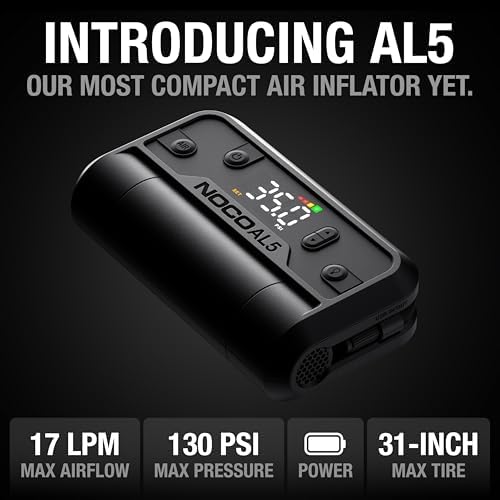 NOCO Air AL5 17 LPM 12V Cordless Tire Inflator & Portable Air Compressor - Image 2