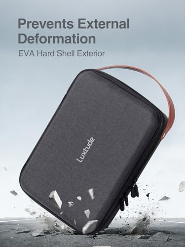 Large Electronics Organizer Travel Case for Chargers and Cords - Image 3