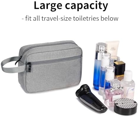 Travel Toiletry Bag for Men & Women, Hanging Cosmetic Organizer - Image 4
