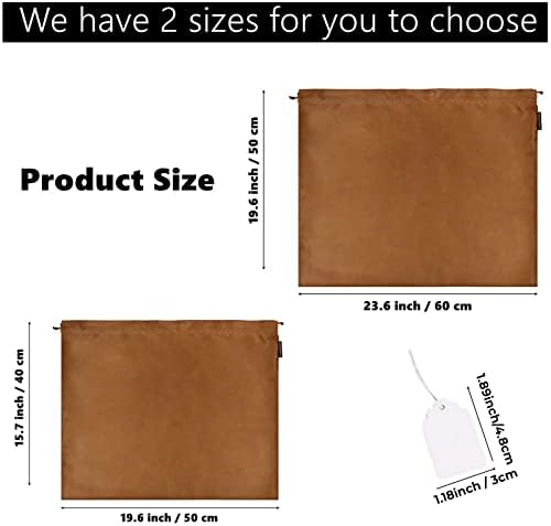 GONGKANGYUAN 30 Pack Dust Bags for Handbags Travel Storage Pouch, Silk Handbag Dust Cover Bags for Purses Pocketbooks Shoes Boots - Image 3