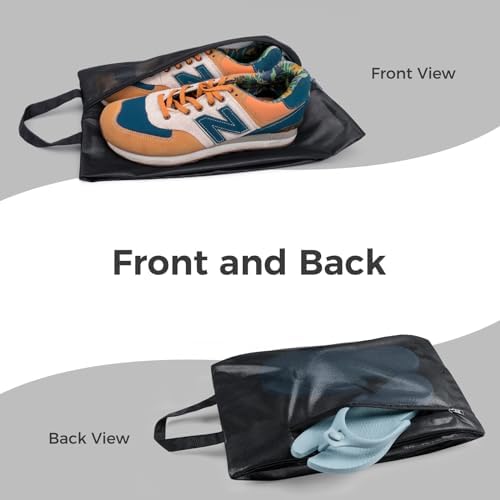 pack all Shoe Bag for Travel, Dual Pocket Shoe Pouch for Sports - Image 2
