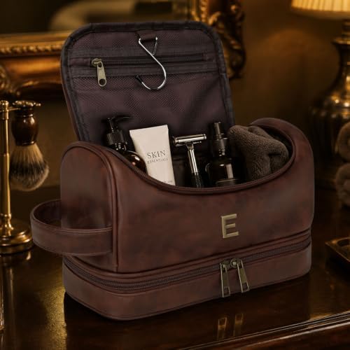 Personalized Toiletry Bag for Men, Initial Custom Gifts for Men - Image 7