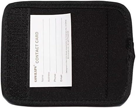 Neoprene Luggage Handle Wraps for Traveling Bright Color Luggage Tags|Handle Wraps|Handle Covers (Light Pink) - Image 3