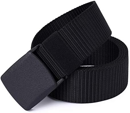Mile High Life | Nylon Web Belt | Outdoor Military Belt | TSA Safe Buckle Plastic/Metal - Image 2