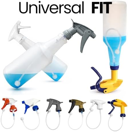Tilted 360 Spray Bottle Adapter - Universal and Reusable Spray bottle adapter - Turn Any Spray Bottle Into a 360 Sprayer! (6) - Image 7