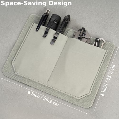 Stretch Pocket Organizer Insert Attachment for Backpack Small EDC Tool Kits - Image 3