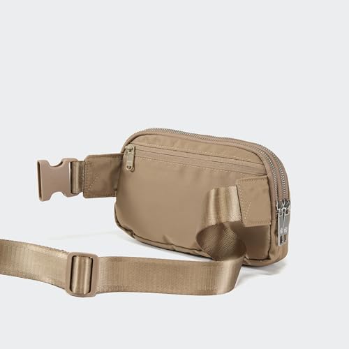 Pander Nylon Fanny Pack Belt Bag for Women with 5 Zipper Pockets - Image 4